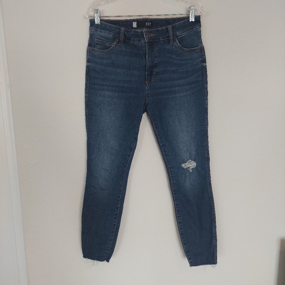 Kut From The Kloth Donna Fab Ab Ankle Skinny Jeans Size 6